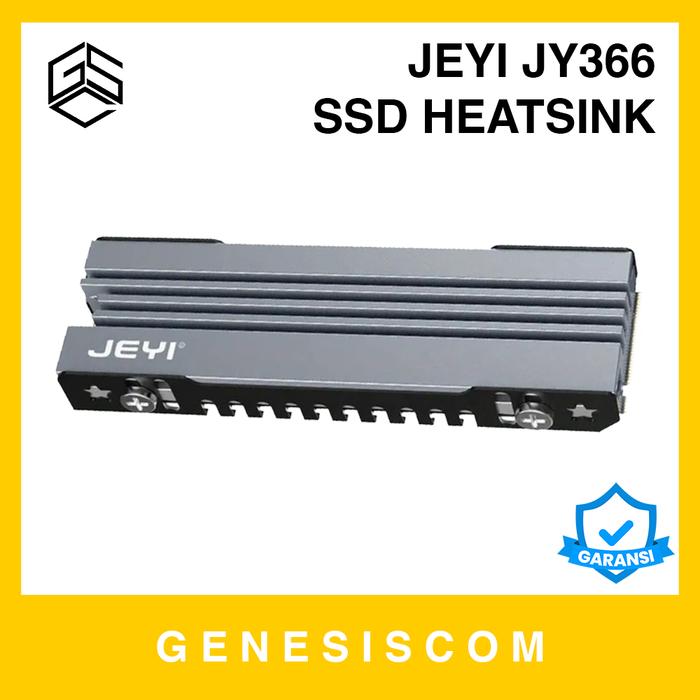 Jual Heatsink SSD NVMe JEYI JY366 Aluminium 7mm Pendingin