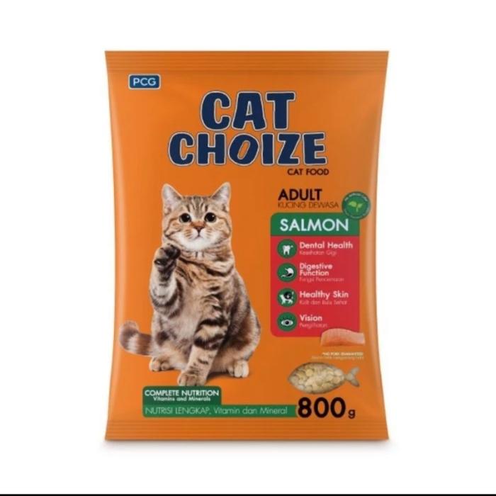 Gambar makanan kucing kering cat choize 800gr / gram freshpack. dryfood adult - salmon dari silkycats_NEW undefined Tokopedia