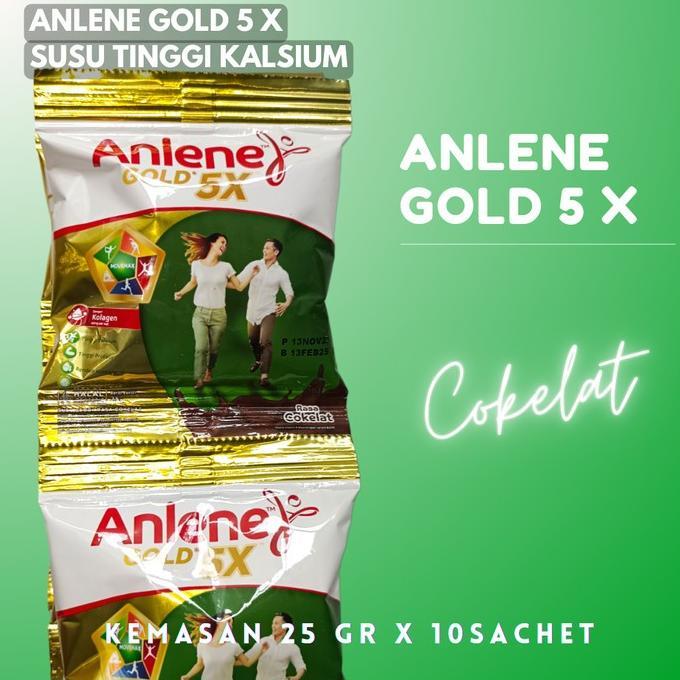 Gambar Susu Dewasa anlene gold plus 5x Kemasan Renceng Isi 10 sachet - Vanila dari mahesa04 undefined 4 Tokopedia