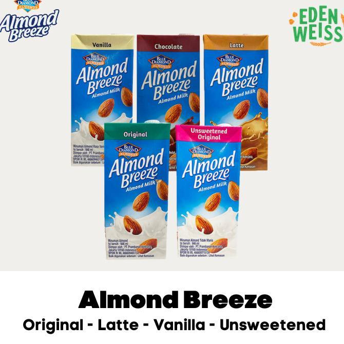 Gambar Almond Breeze Almond Milk - 1 Liter Original Latte Vanilla Unsweetened - Unsweetened dari mahesa04 undefined Tokopedia