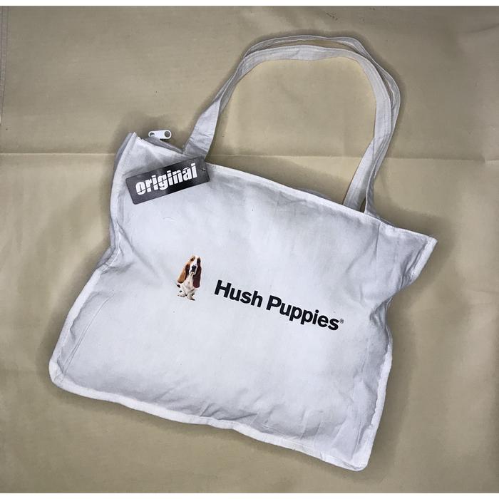 Gambar TOTEBAG HUSH PUPPIES BROKEN WHITE - L dari Delldiamond undefined Tokopedia