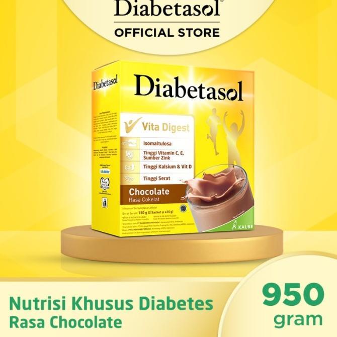 Gambar DIABETASOL 1000 GR / DIABETASOL 1000GR/DIABETASOL 1 KG/VANILLA, COKLAT - Coklat dari mahesa04 undefined 5 Tokopedia