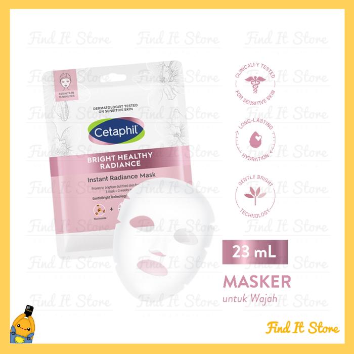 Gambar Cetaphil Bright Healthy Radiance Series Gentle Bright Technology BPOM - Radiance Mask, CETAPHIL BHR dari Find It Store undefined Tokopedia