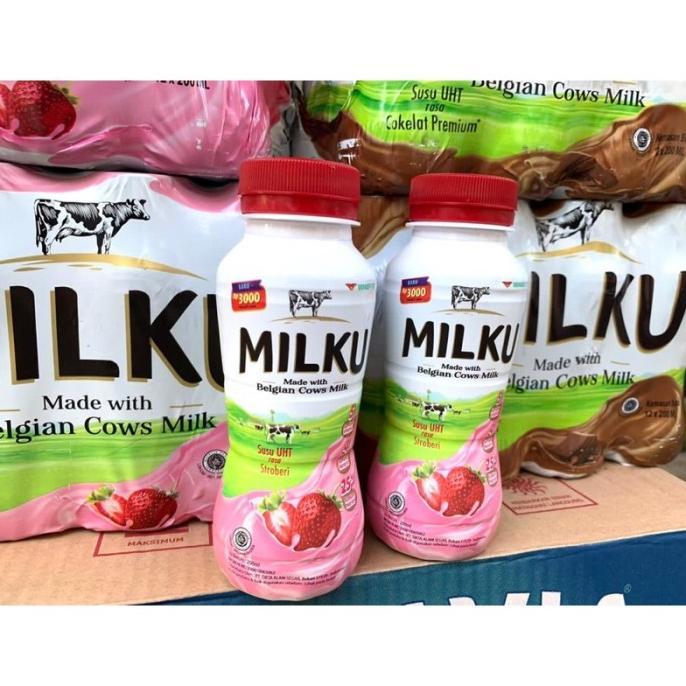 Gambar Milku Susu Botol pack isi 12 botol - Coklat dari mahesa04 undefined Tokopedia