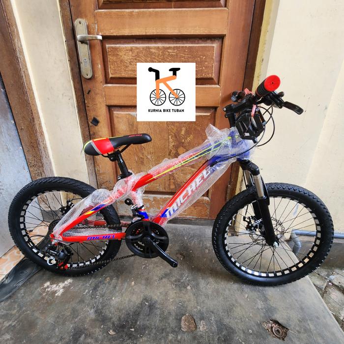 Gambar 20 MICHEL M200 Sepeda Gunung Anak No Foster, Exotic, Trex - Merah dari Kurnia Bike Tuban undefined 2 Tokopedia