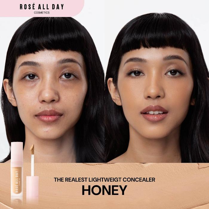Gambar Rose All Day The Realest Lightweight Concealer Mini - HONEY dari Erfestore undefined Tokopedia
