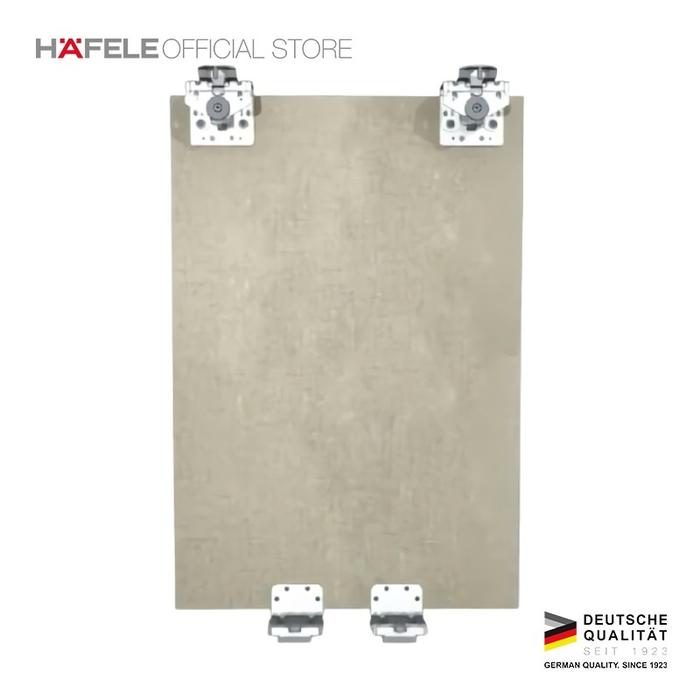 Gambar 1 Set Rel Pintu Lemari Sliding Door Geser 2 Pintu / Panjang Rel 3 Meter Soft Close Hafele Classic 50 VF DS dari Hafele Store Indonesia undefined Tokopedia