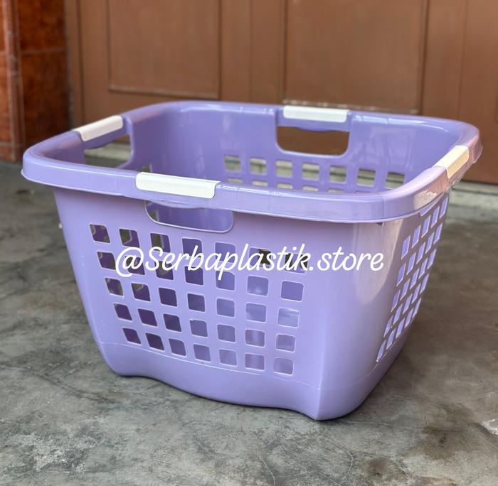 Gambar keranjang baju jumbo besar laundry / kalo serbaguna bakul / keranjang baju laundry / tempat baju laundry / keranjang londri / keranjang laundry / keranjang jumbo / keranjang baju kotor / tempat baju kotor / tempat baju jumbo dari Serbaplastik.Store undefined Tokopedia
