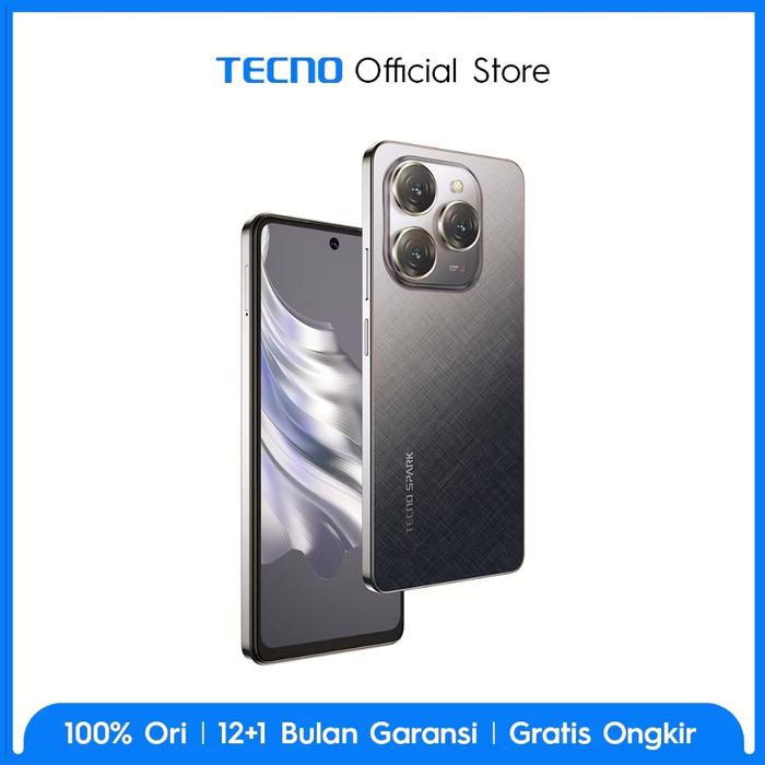 Gambar TECNO SPARK 20 PRO 8/256 new bnib no repack - Hitam dari khalifa cell_NEW undefined Tokopedia