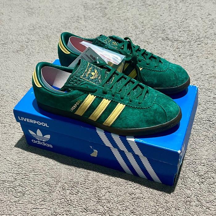 adidas gazelle silver green womens adidas Gazelle Messi Soccer Shoe Crystal Sand/Core Black/Gold Metallic