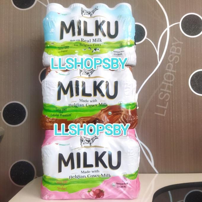 Gambar susu milku coklat strawberry 1 dus isi 12 - Strawberi dari mahesa04 undefined Tokopedia