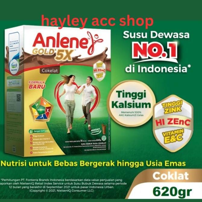 Gambar Anlene Gold Plus Cokelat Coklat 650g - 600g dari mahesa04 undefined Tokopedia