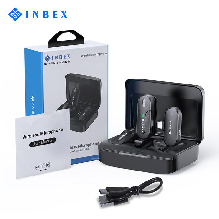 Gambar INBEX Microphone Wireless Mic Wireless Shure Clip On Mikrofon Lavalier - M8 Type C dari INBEX Official Store undefined Tokopedia