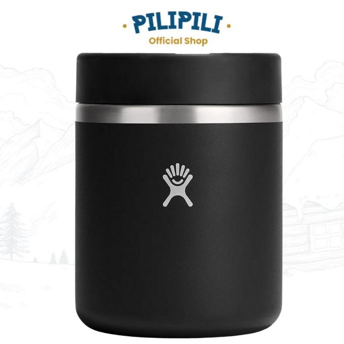 Kotak Makan Insulasi Hydro Flask Food Jar 28 oz 828 ml Black di  Pilipili_new Tokopedia