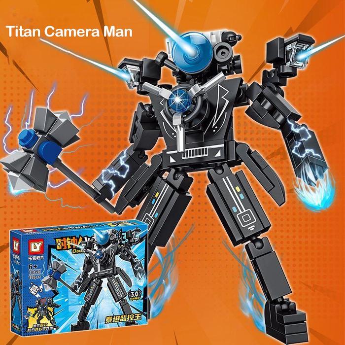 Gambar Lele Mainan Anak Laki-Laki Block Skibidi Toilet 3D Puzzle Mainan Anak Susun Edukasi Mainan - 11019C dari Hobi Holic undefined Tokopedia