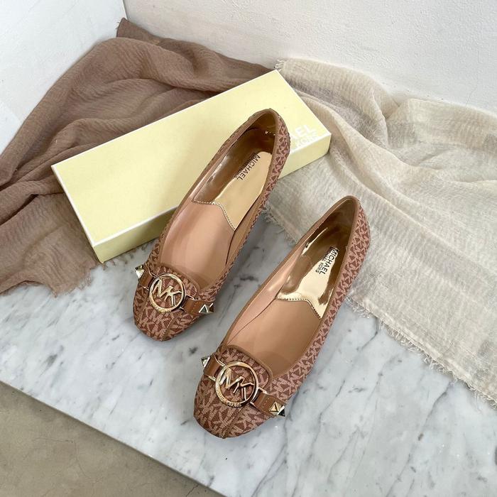 Gambar sepatu wanita branded flat shoes import 02 - Cokelat, 35 dari TIARA WOON BRANDED_NEW undefined Tokopedia
