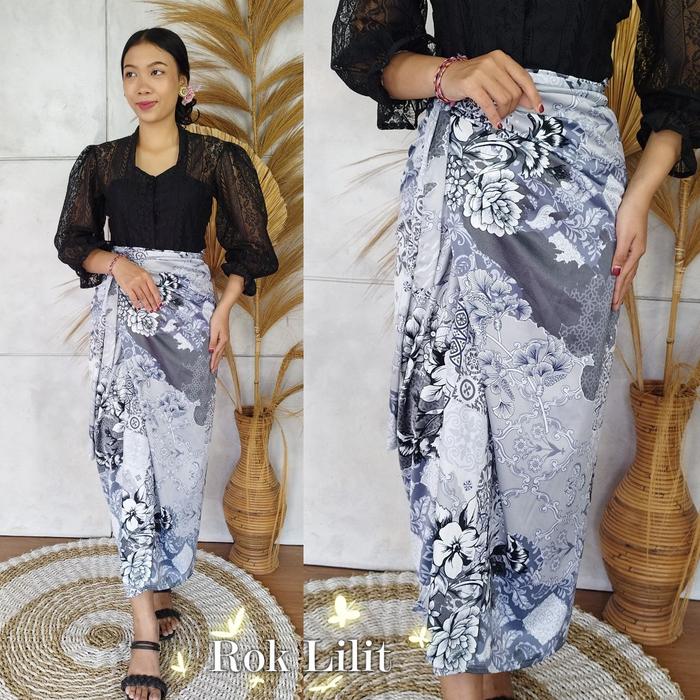 Gambar Bawahan Rok Lilit Batik Berkebaya Modern Bali - 01 dari Kiana Kebaya undefined Tokopedia