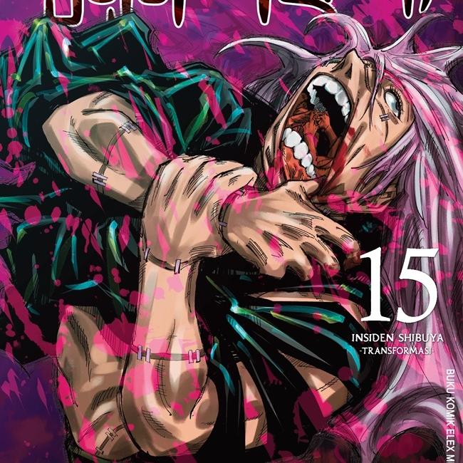 Gambar Komik Jujutsu Kaisen by Gege Akutami Elex Media Original Vol 10 - 15 - Vol. 15 dari Priyaak.kreasi undefined Tokopedia