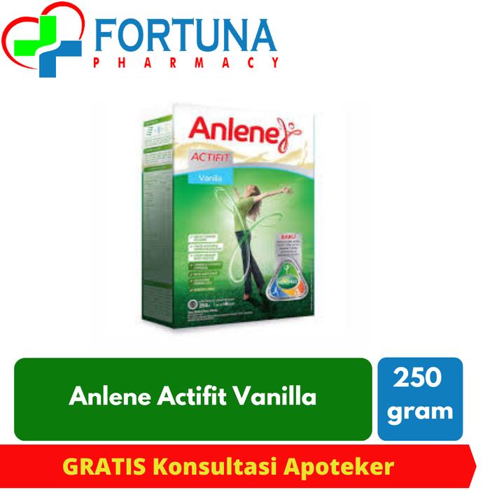 Gambar Anlene Actifit Vanilla 250gr dari Apotek Fortuna Pakerisan undefined Tokopedia