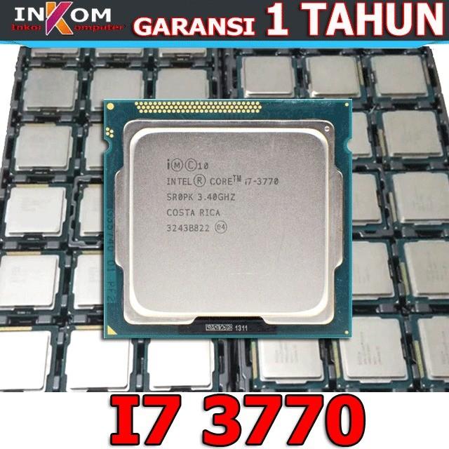 Gambar Processor Intel Core i7 3770 LGA 1155 DAN Fan Intel - I7 3770 1 TAHUN dari INKOR KOMPUTER undefined Tokopedia