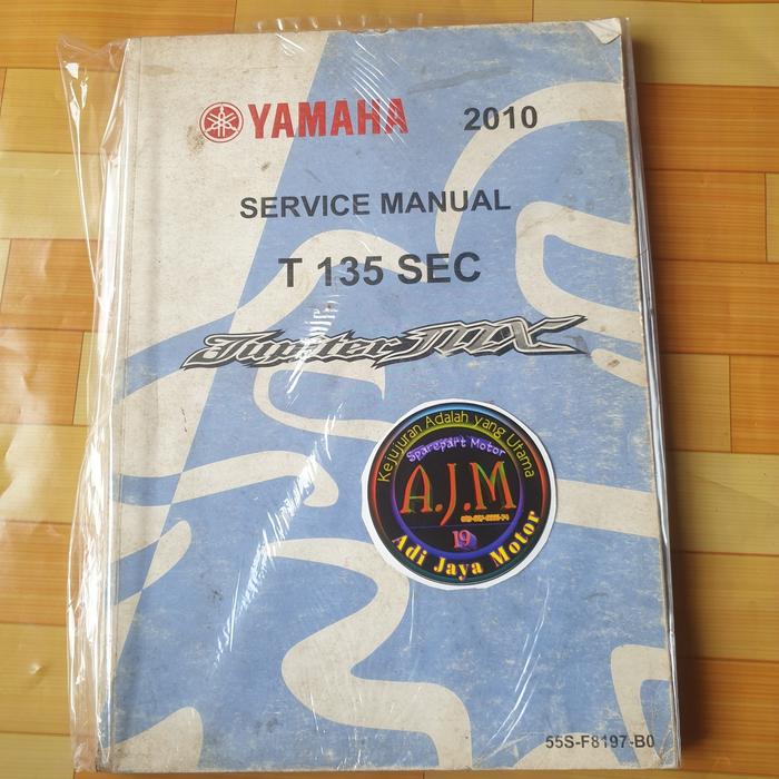 Gambar Buku Petunjuk Service Manual Servis Yamaha Jupiter Mx New 2010 Original 55S dari Adi Jaya Motor 19 undefined Tokopedia
