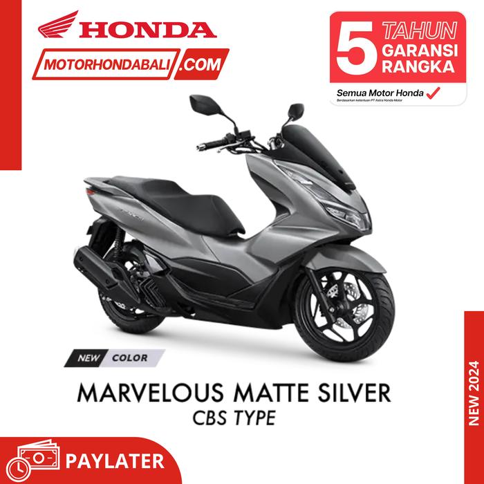 Gambar Sepeda Motor Honda PCX 160 CBS - Silver dari MOTORHONDABALI undefined Tokopedia