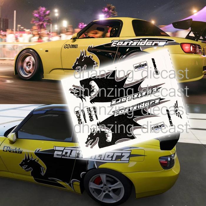 Gambar water slide decals Eastsiders NFS Underground Hotwheels - Eastsiders CHAD dari dhanzing diecast undefined Tokopedia