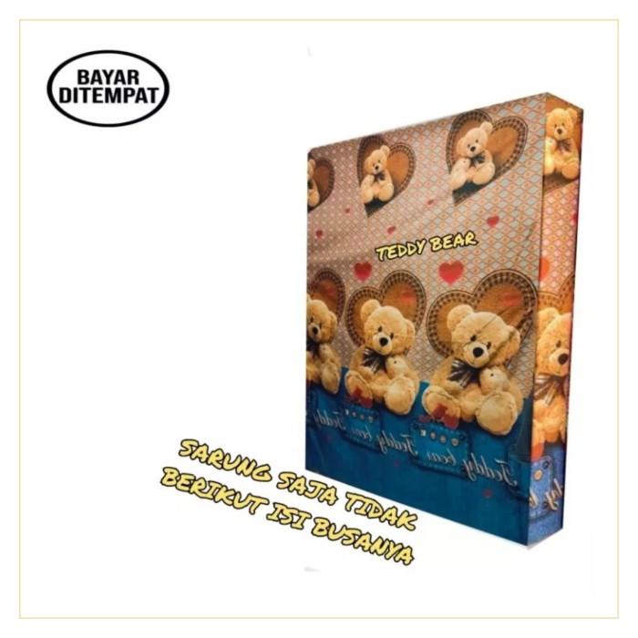 Gambar Sarung kasur Busa Resleting Tebal 20cm - Cover atau Seprai Resleting L panjang - Panda, 200x200x20 dari AURA COVERSHOP Kab. Tangerang Tokopedia