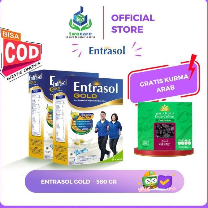 Gambar Ready Entrasol Gold 600 gr Vanila Coklat - Susu Lansia Terlaris - 1 kotak vanilla dari hidayatull88 undefined Tokopedia