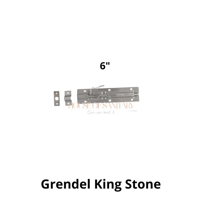 Gambar Grendel Panjang / Grendel Pintu / Grendel Jendela / Grendel Stainless - 6" dari House of Sanitary undefined Tokopedia