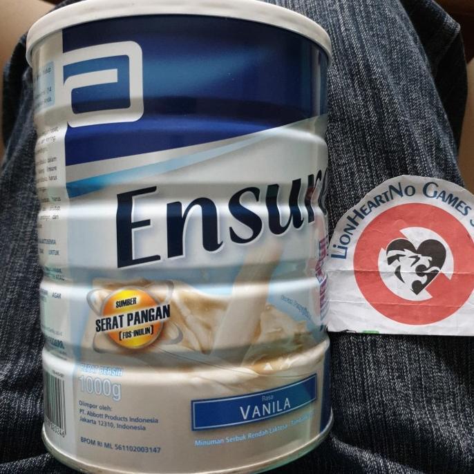 Gambar Ensure Fos Inulin 1000g 1000 g - Vanila / Coklat Susu Rendah Laktosa - Coklat dari totohwasitoh undefined Tokopedia