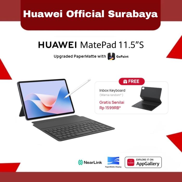 Gambar HUAWEI MatePad 11.5"S PaperMatte Edition Tablet [8+256GB] - grey dari Huawei Online Surabaya undefined Tokopedia