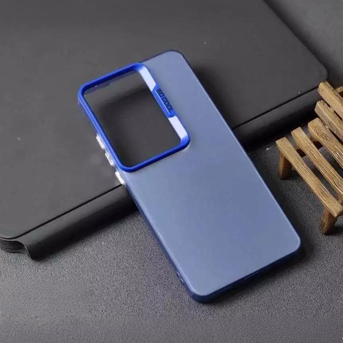 Gambar Luxury Metalic Case for Vivo X60 X70 Pro Casing Lens Protect - Biru, X70 Pro dari nucleo undefined Tokopedia