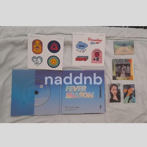 Gambar [Unsealed] album Gfriend + Poster - LOL, Sunny Summer, Fever Season, Time for the moon night, Time For Us, - Fever Season dari naddnb undefined Tokopedia