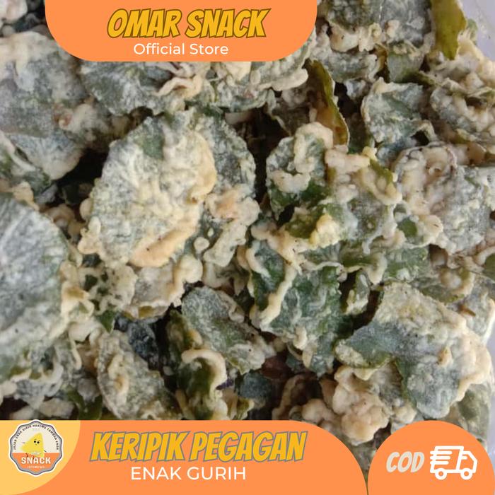 Gambar Keripik Daun Pegagan 1kg Kaya Manfaat Regedek Renyah Rendeng - 250gr dari Omarsnack 354 undefined Tokopedia