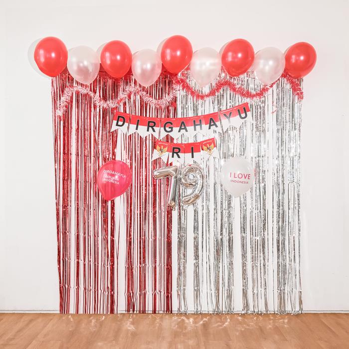 Gambar Dekorasi Merah Putih Agustusan - D dari benderaindonesia undefined Tokopedia