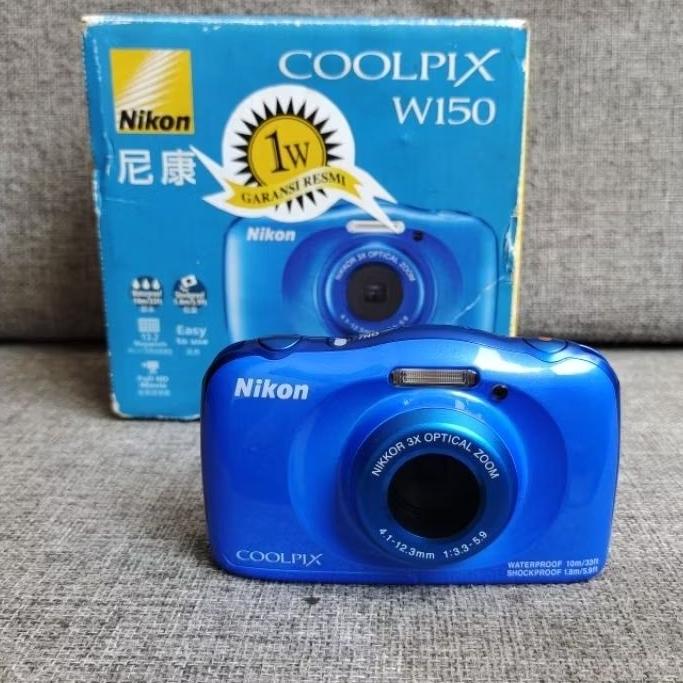 Nikon COOLPIX W150 BLUE 防塵防水 【公式通販】