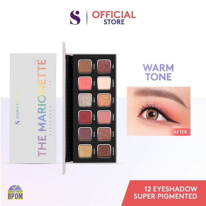 Gambar SOMETHINC The Marionette Eyeshadow Palette - Vol.1 dari Somethinc Makeup Official undefined Tokopedia