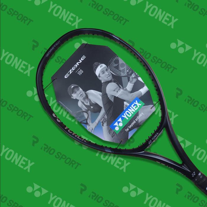 Gambar Raket Tenis Ezone Aqua Night Black - 100 dari Rio Sport GRT undefined Tokopedia