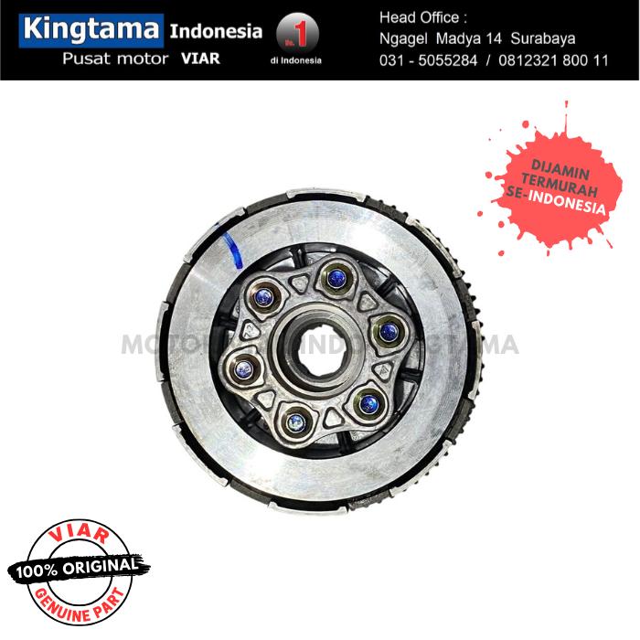 Gambar CLUTCH ASSY KARYA NEW/ RUMAH KAMPAS KOPLING SET MOTOR RODA TIGA VIAR - ISI 6 dari MOTOR VIAR INDONESIA undefined Tokopedia