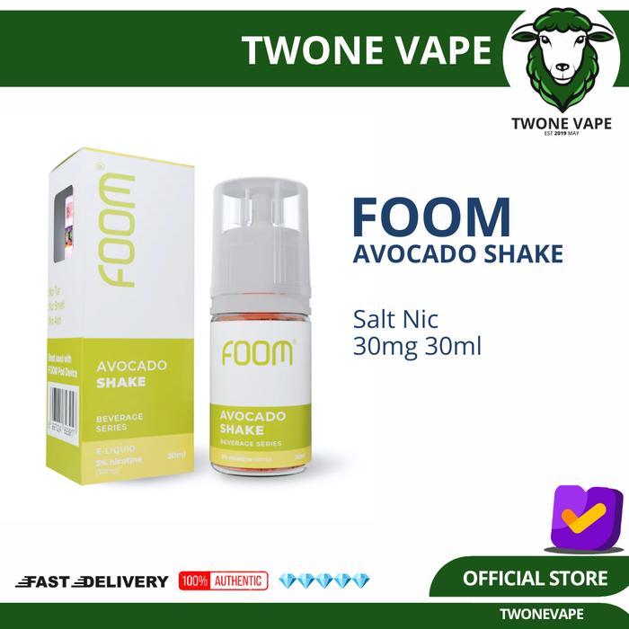 Gambar Liquid Maad Foom Avocado Shake Salt Nic 30ML by MaadTwins x Foom - AVOCADO SHAKE dari Twoneofficial undefined Tokopedia