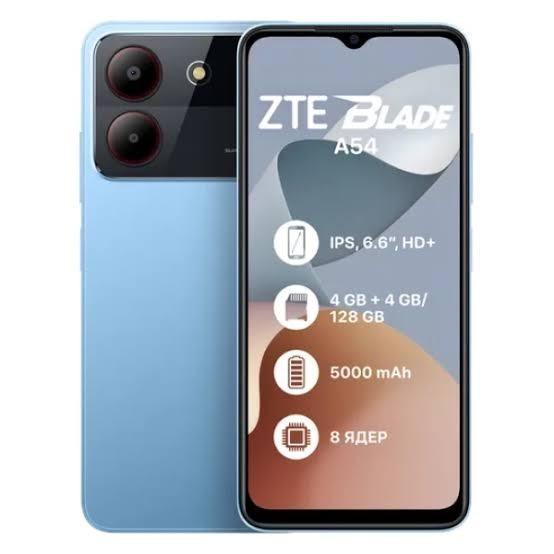 Gambar ZTE Blade A54 Ram 4/128 GB Ram 4+8/128Gb Ram 12 GB Rom 128 GB Garansi Resmi Indonesia 12 Bulan - Blue dari Elci Phoneshop undefined Tokopedia