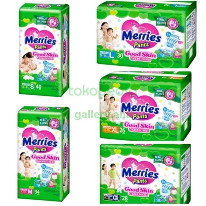 Gambar new merries pants s40 m34 l30 xl26 xxl28 / s 40 m / 34 l 30 xl 26 xxl 28 - XXL28 dari indrapurnamax1 undefined Tokopedia