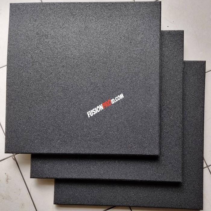 Gambar Rubber Flooring Floor Karet Kotak Mat Karpet Gym Fitnes Fitness - 50x50cm 20mm dari Fusion Pro undefined Tokopedia