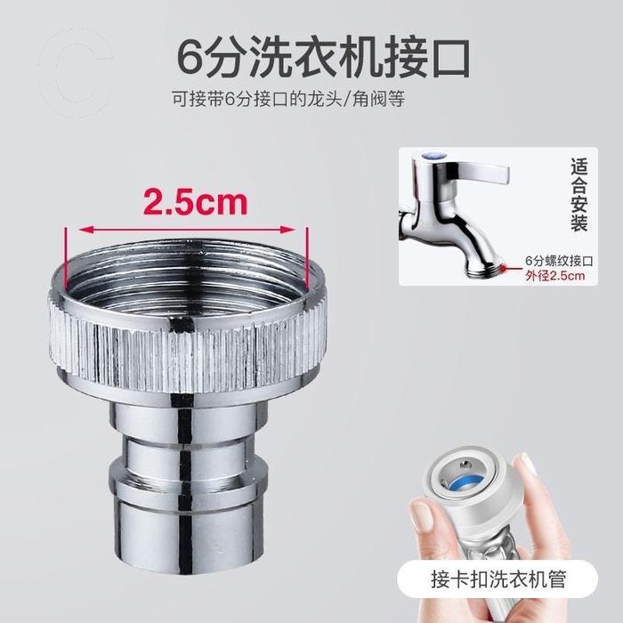 Gambar Drat Kran taman- tutup cucuk sambungan selang air & selang mesin cuci - taman ST 3/4 dari imey177 undefined Tokopedia