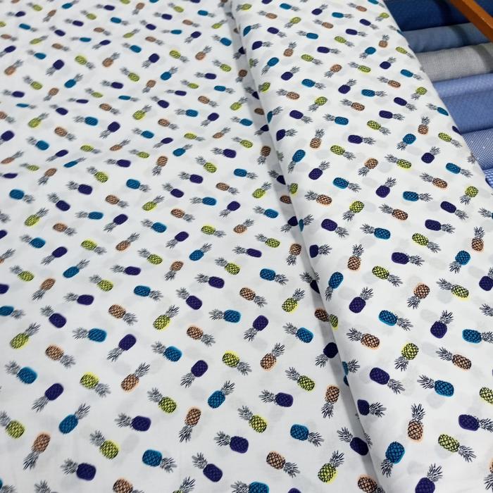 Gambar KAIN KATUN MOTIF BUNGA KATUN ITALY BAHAN KEMEJA GAMIS DRESS IMPORT - 10 dari IWAN-TEXTILE undefined 5 Tokopedia