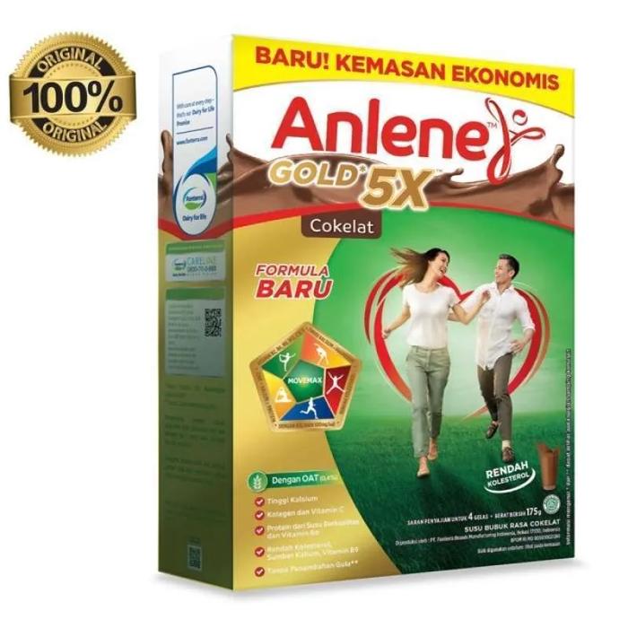 Gambar ANLENE GOLD 175G COKLAT/24 dari Arys Mikro undefined Tokopedia