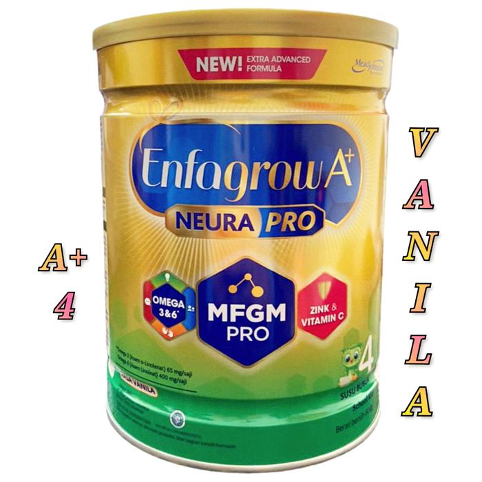 Gambar Enfagrow A+ 4 Susu Formula Anak 3 - 12 Tahun Rasa Vanila dan Madu 800 g - Vanila dari CZCollection2 undefined Tokopedia