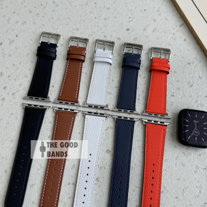 Jual Strap Apple Watch Hermes Single Tour Leather Kulit Tali