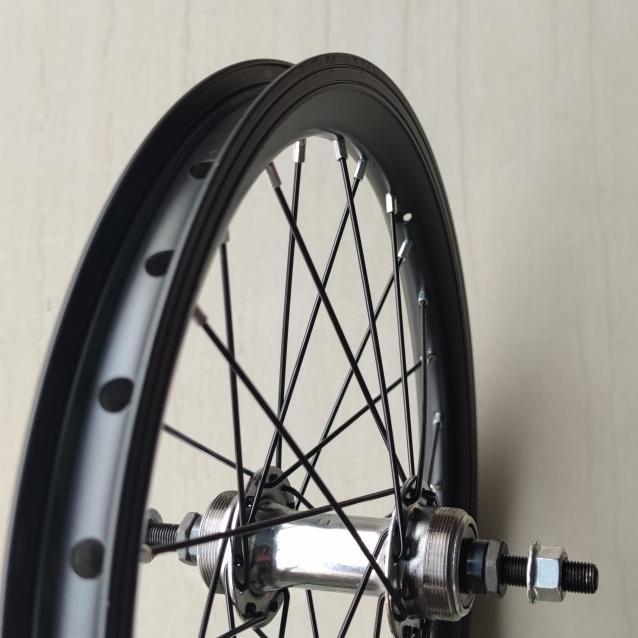 Gambar wheelset velg aloy doublewall sepeda ukuran 16 murni New Stok dari Toko aneka bike storee undefined Tokopedia